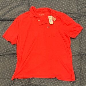 Vineyard Vines Bright Dark Pink Polo Shirt